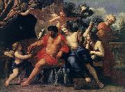 ROMANELLI, Giovanni Francesco Hercules and Omphale sdg Spain oil painting reproduction